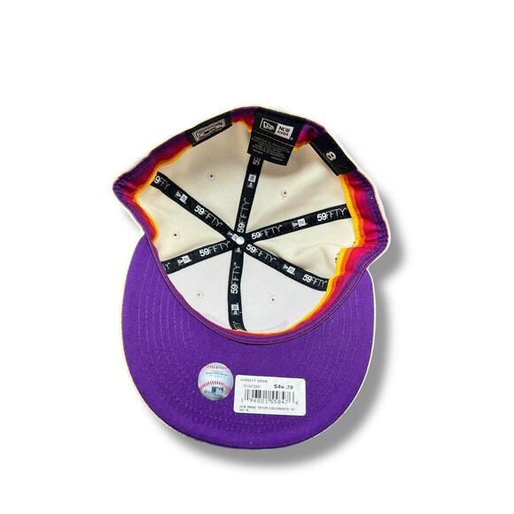 New Era 59FIFTY Los Angeles Angels Hat Size 8 Fitted Cap 2002 WS Champions  Cap - Picture 6 of 8